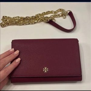 Tory Burch Wallet on a Chain